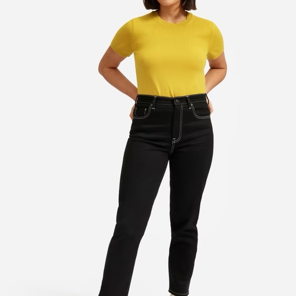 Everlane The Cashmere Sweater Tee - Picture 5 of 7